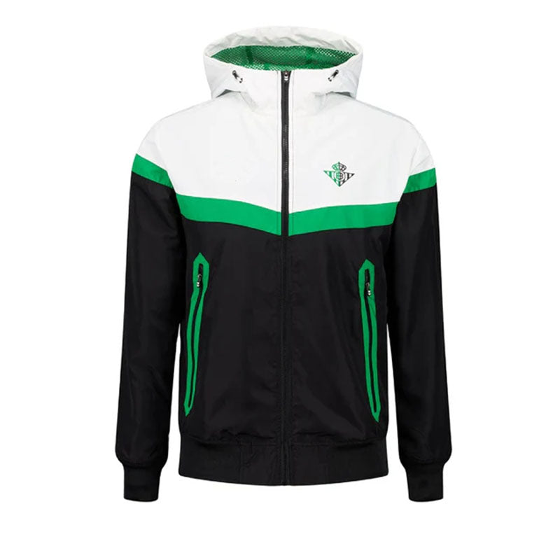 25-26 Real Betis Mens Jacket Coat Caps Winter Autumn Stylist men Windbreaker Outerwear Zipper Hoodies Jackets Coats