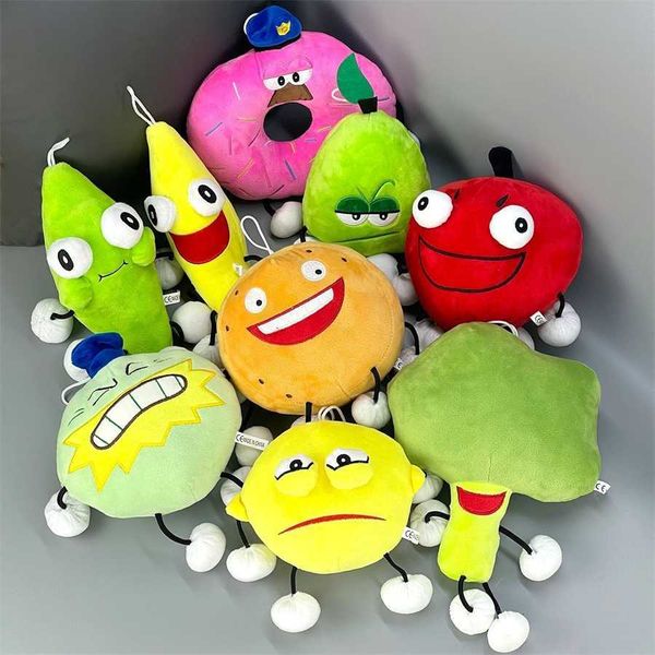 Shovelware Brain Fruit Puzzle Game Plush Toy Doughnut Honeydew Melon Banana Apple 50% off outlet sale