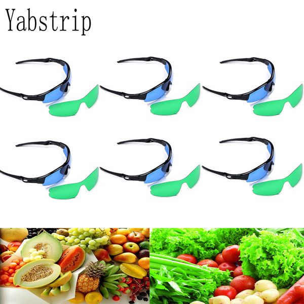 Professional LED Grow light Glasses UV Polarizing Goggles for Grow Tent Greenhouse Hydroponics Plant Light Eye Protect Glasses