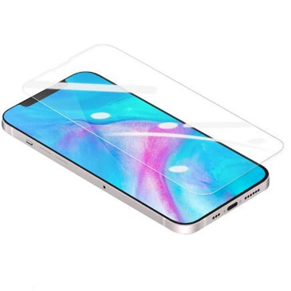 100pcs Full Glue All Clear Transparent Curved Tempered Glass Screen Protector For iPhone 16 15 14 14max 14PROMAX 13 12 Mini 11 Pro Max 8 7 6