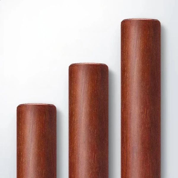 Red Sandalwood Rolling Pins Modern Simple Household Bakeware Non-stick Solid Wood Face Stick Dumpling Skin Special Rolling Pins 240729