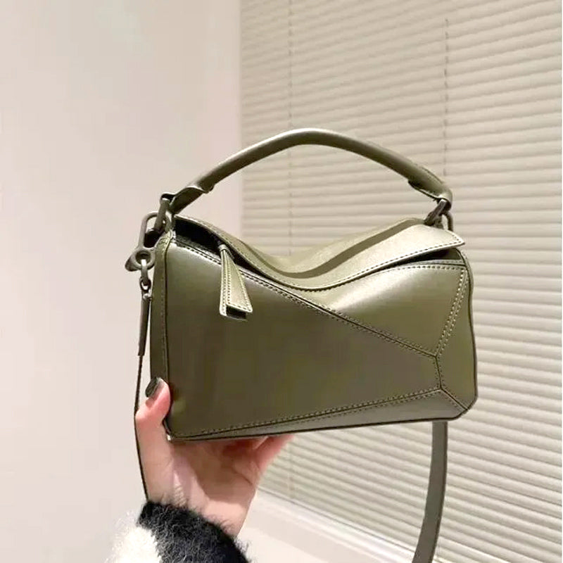Designer bag Women&#039;s bag Shoulder bag Detachable shoulder strap luxury lady bag crossbody Chains bag Geometric puzzle mini bag