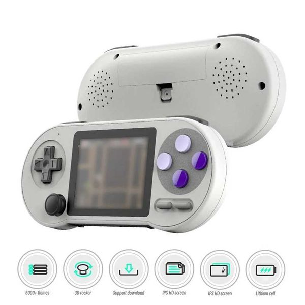 Game machine FROG SF2000 3 inch IPS Handheld Game Console Player Mini Portable Built-in 6000 Games Retro Games port AV Output Z241102