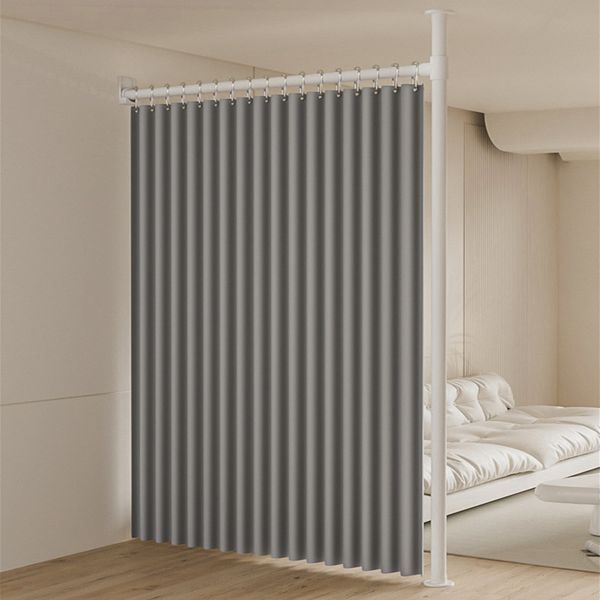 Portable Installation Creative Home Decor Partition Curtain Stand Bedroom Hanging Screen Room Dividers Column Poles Many Size