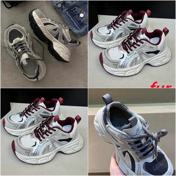 Outdoor Shoes Sneakers Flat bottom high-quality White Silver Women summer winter Sports shoe sneakers mens shoes men shoes walking comfortab