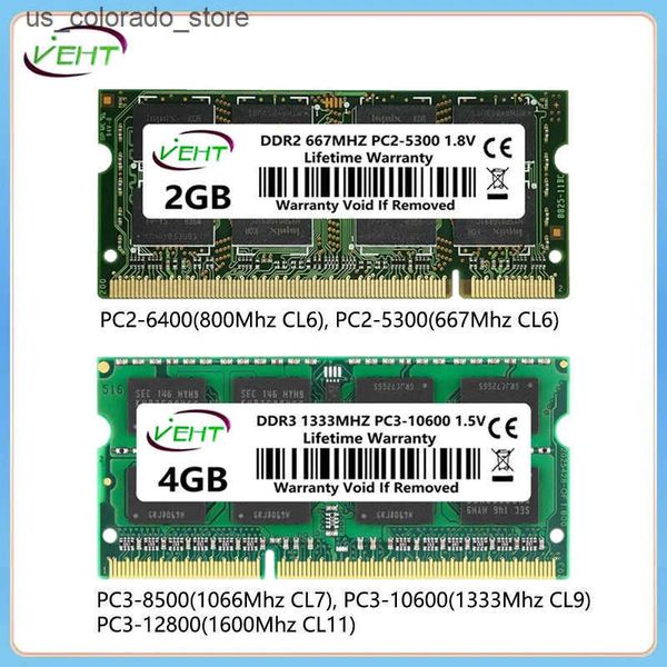 RAMs DDR2 DDR3 2GB 4GB 8GB Laptop Memories Ram PC2 6400 5300 1.8V 200Pin PC3 1066 1333 1600Mhz 1.5V 204Pin SODIMM Notebook Memory Ram L24091