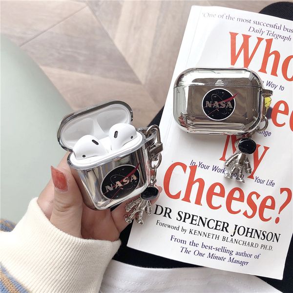 ddmygifts Suitable for electroplating Pro protective soft shell 1st 2nd generation, 3rd generation Bluetooth headphone cover A