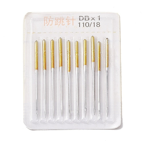 Aghi anti-salto per macchina da cucire in tessuto elasticizzato in acciaio