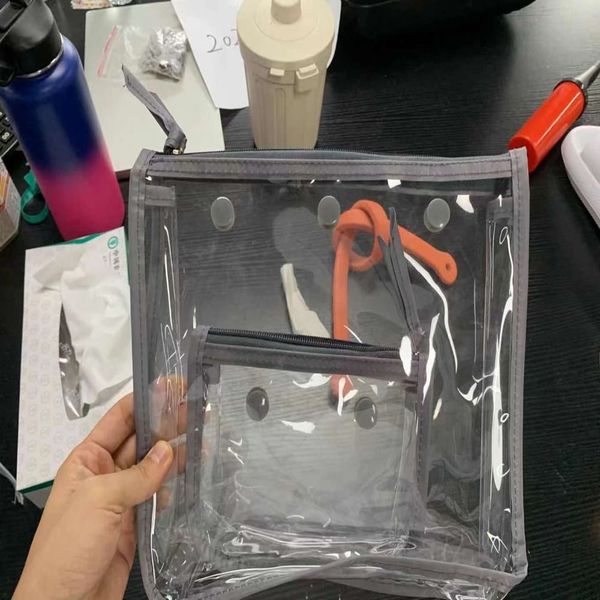 2Pcs-set Clear Designer Insert Bags for BOGG Bag Organizer Storage Pop for Bogg Bag