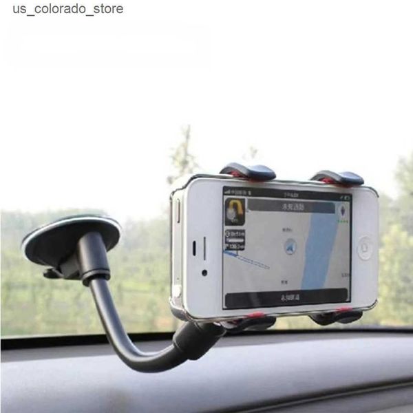 Cell Phone Mounts Holders Universal Car Truck Phone Mount Holder with Gooseneck Long Arm Windshield Window MobileHoldersw-Industrial-Strengt