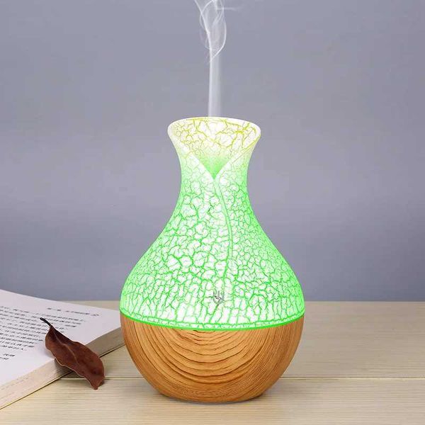 Humidifiers 130ML USB air humidifier mechanical household single nozzle cold fragrance diffuser color light and heavy ultrasonic humidifier
