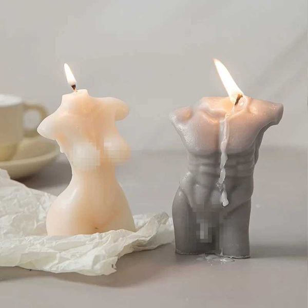 Creative Men and Womens Body Aromatherapy Candles Handmade Candle Decoration Gifts CL240920
