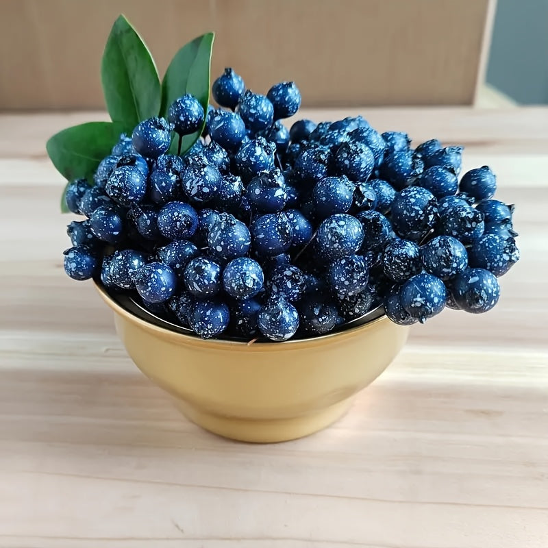 TEMU 30pcs Artificial Christmas Berries - Simulation Plant Stems For Diy Wreath, Tabletop Decor, Wedding Favors, Gift Box Embellishments, Holiday