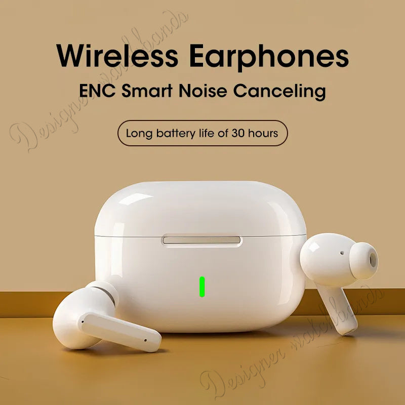 A11 Pro TWS Wireless Earbuds Touch Control LCD Screen Earphone with ENC Noise Cancelling Super Bass Sound Long Battery ecouteur cuffie A10Pro Earbud