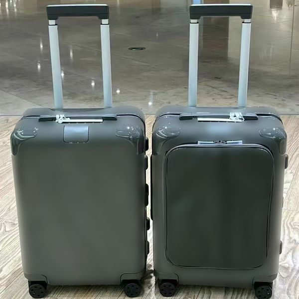 Rim0 designer luggage extension suitcase 20 inch boarding box fashion business case mute universal wheel premium PC suitcases
