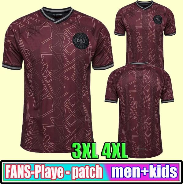 3XL 4XL 2024 2025 Denmark Special Edition soccer jerseys 24 25 HOJLUND Eriksen CHRISTENSEN SKOV OLSEN BRAITHWAITE DOLBERG Football Shirts