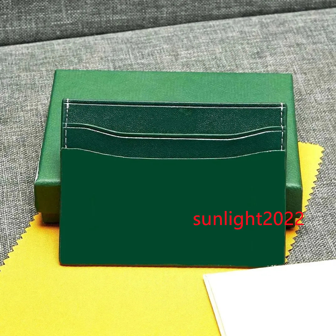 With box Genuine Leather Card Holder Designer Wallets Luxury Fashion Coin Purses Quality Cardholder Key Pouch Women Mens Bag Wallet Passport Holders