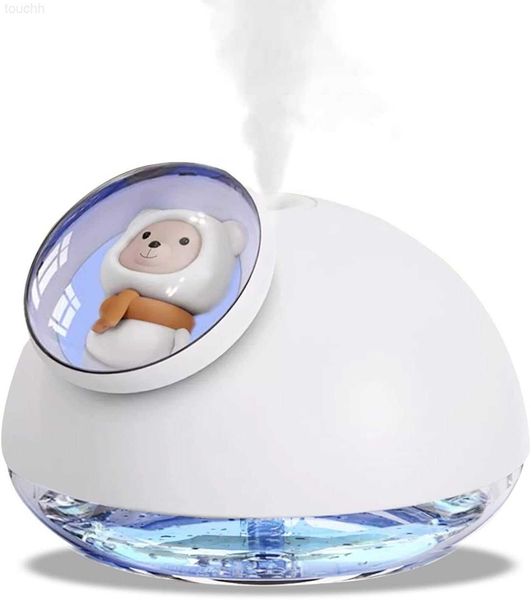 Humidifiers Portable Cool Mist Humidifier3 00mlU SBM iniA irH umidifierw ith7 C olorL EDN ightL ightD esktopH umidifierf orC arO fficeH omeT