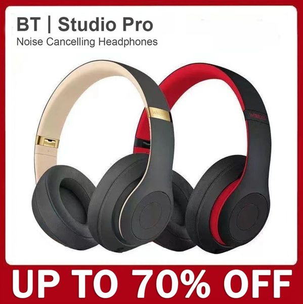 BT Studio Pro Headsets ST3 Wireless headphones Bluetooth Earphones Noise Cancelling Beat Headphone Sports Headset Head Wireless Mic Noise ca