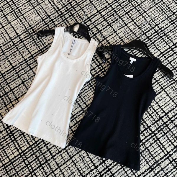 Womens Tank Top Summer Embroidery BreathableSlim Sleeveless Camis Croptop Outwear Elastic Sports Knitted Tanks 01
