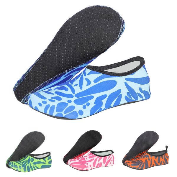 Men Beach swimming socks trainers Orange green pink 95 95s Multi prints Anti slip fitness Yoga Dance surf Diving Underwater training shoes