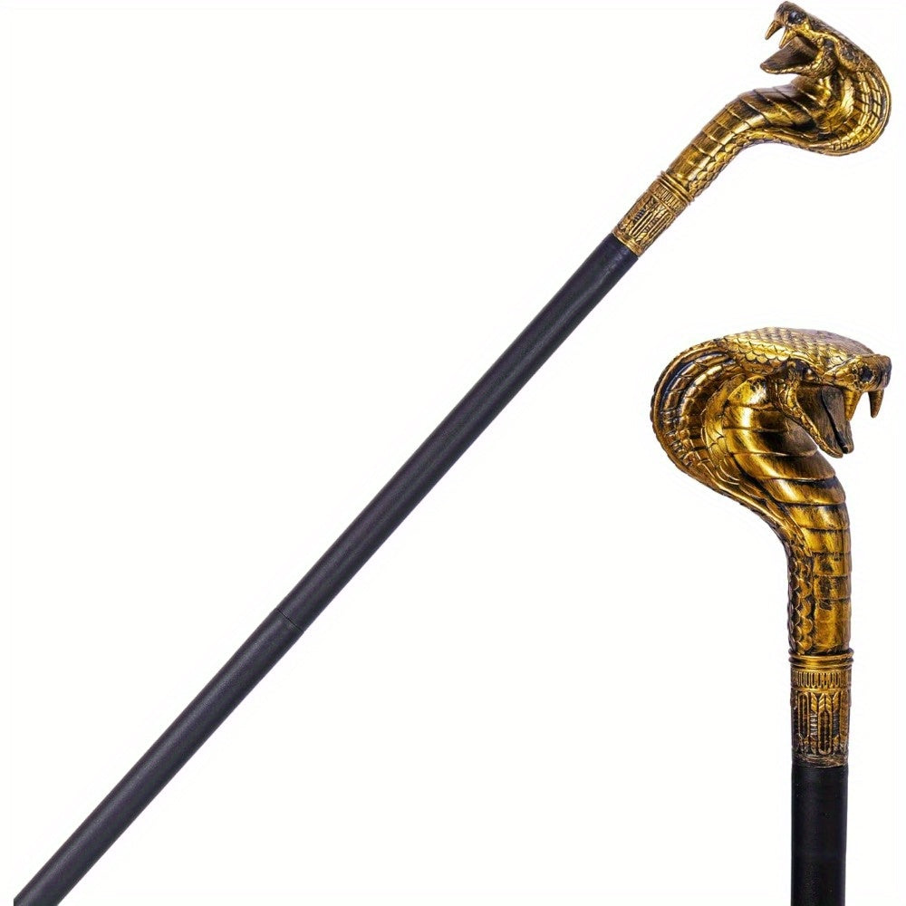 TEMU Syncfun Halloween Cane, Egyptian Snake Staff Stick For Halloween Ancient Themed Dress Up Party, Cane Prop For Party Pretend Play Costume