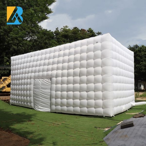 White Inflatable Outdoor Event Tent - Ideal for Festivals & Parties