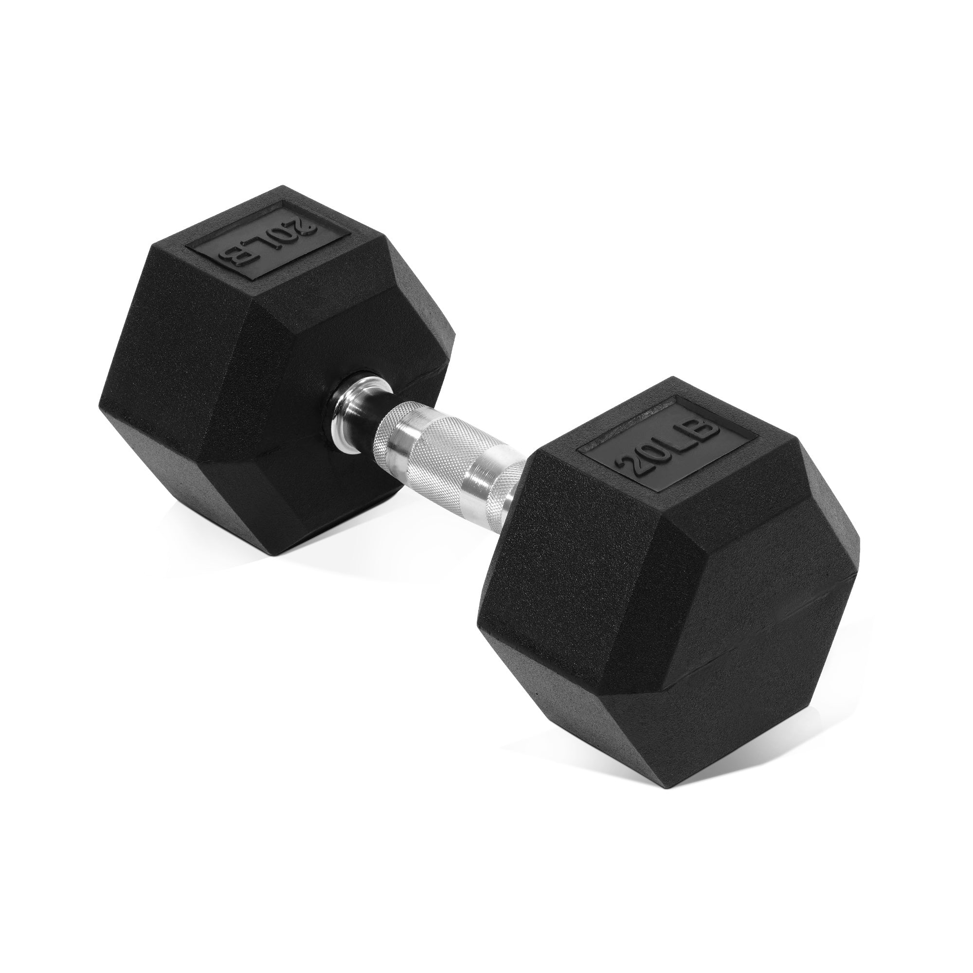 TEMU Hex Dumbbells With Rubber Coating - Durable Hand Weights For Exercise & Fitness, In Multiple Sizes
