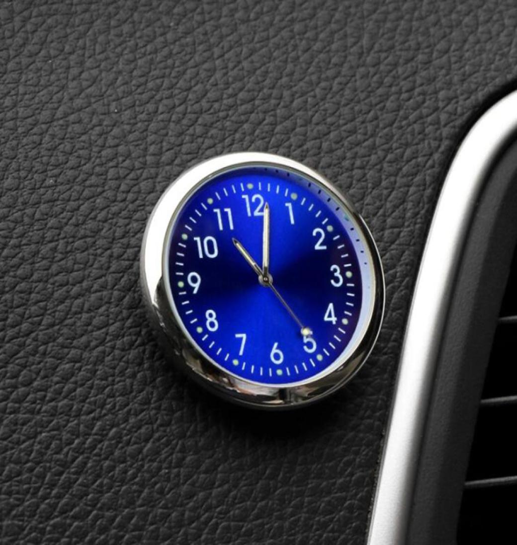 Car Decoration Electronic Meter Car Clock Timepiece Auto Interior Ornament Automobiles Sticker Watch Interior In Car Accessories2959652
