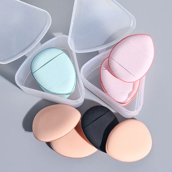 3 mini finger puff set professional cosmetic pad puff concealer basic details puff cosmetic sponge beauty tool 240715