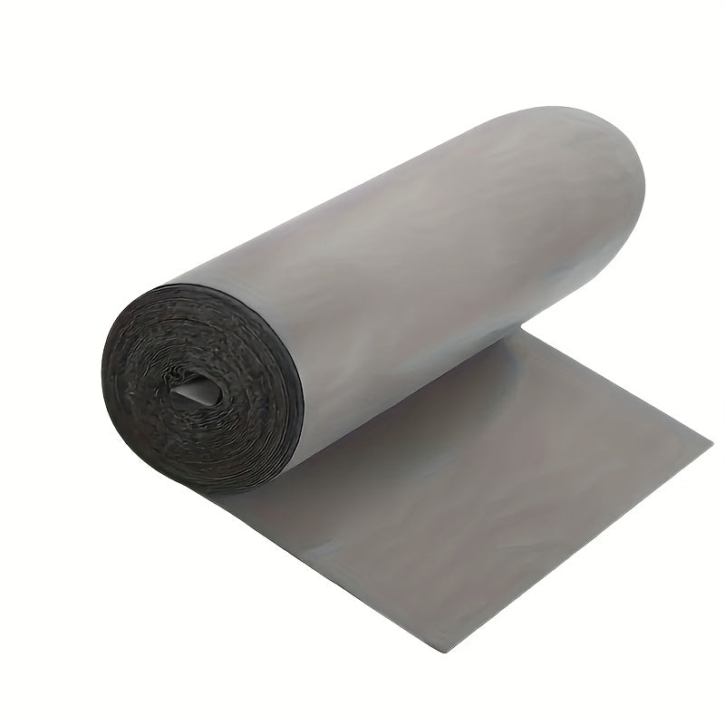 TEMU 1 Roll Of Large Industrial Waterproof Roof Tape - Blue-silvery-gray-metal Roof Waterproof Material, Flexible Plastic For Metal , Iron Plates &