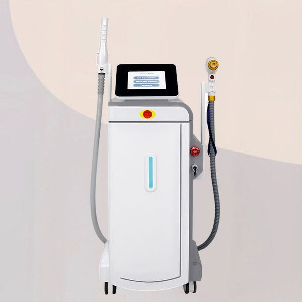 2 in 1 Picosecond Laser And 808nm Diode Laser Hair Removal Depilator Tattoo Removal Beauty Machine