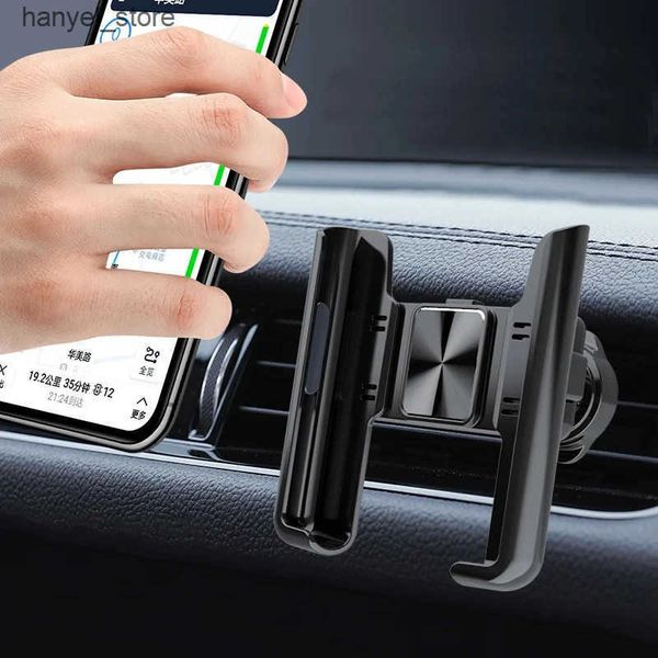 Cell Phone Mounts Holders Car phone holder 360 rotating bracket for mobile phones universal gravity car phone holder car air vent clip insta