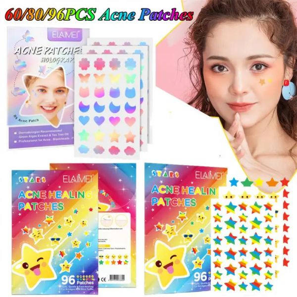 60-84-96PCS Anti-Acne Patches Tea Tree Acne Removing Sticker Hydrocolloid Face Pimple Spot Acne Removal Patches Skin Care Tools