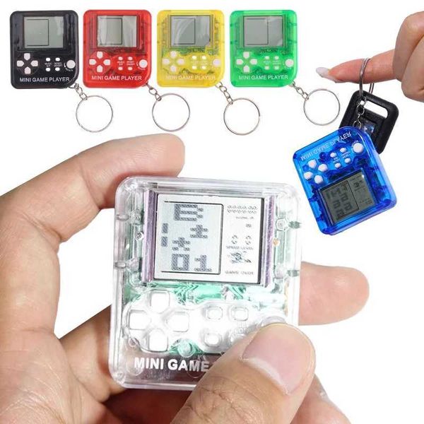 Game Machine Mini Pocket Classic Game Hine Tiny Game Console Keychain Children Handheld Retro Game Players With Keyring Video Games Z241107
