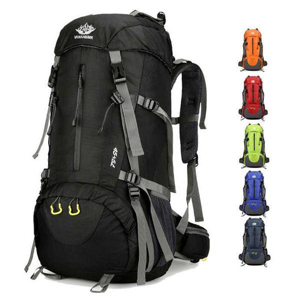 Backpacking Packs 455L Camping Travel Backpack Large Capacity Waterproof Man Backpack Outdoor Sports Bags for Trekking Climbing Hiking Backp