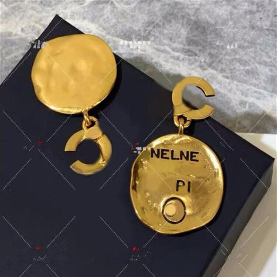 Camellia Vintage Classic Birdcage Letter C with Round Design For Women Girl Drop Earrings Stamp5437742251t