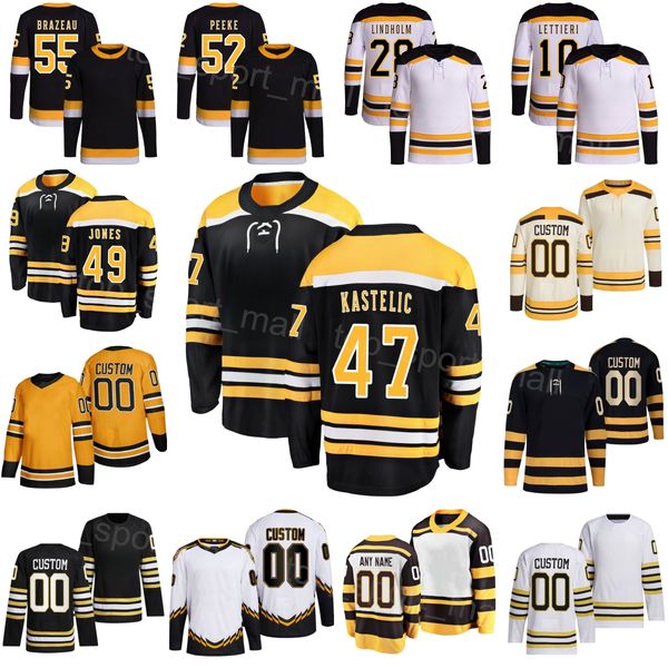 Youth Men Woman 2024 Hockey 10 Vinni Lettieri Jerseys 70 Joonas Korpisalo 47 Mark Kastelic Dean Letourneau 55 Justin Brazeau 49 Max Jones El