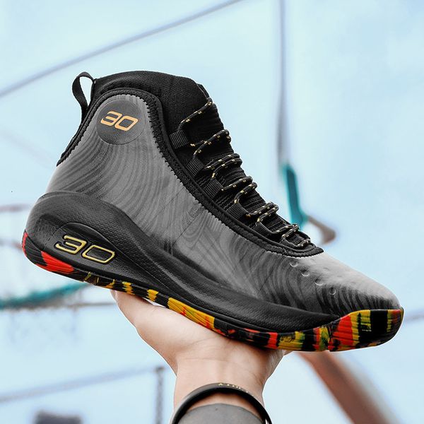 Platinum basketball primary secondary school students, small white practical use, men&#039;s big children&#039;s shoes, high top sports shoe