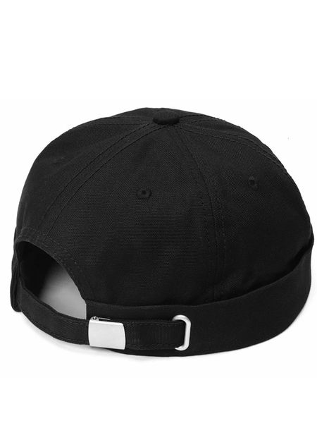 Canvas Men Docker Cap Skullcap Sailor Cap Beanie Hats Men Women Cap Brimless Hat Skullcap Bonnet Plus Size Beret Caps 241202