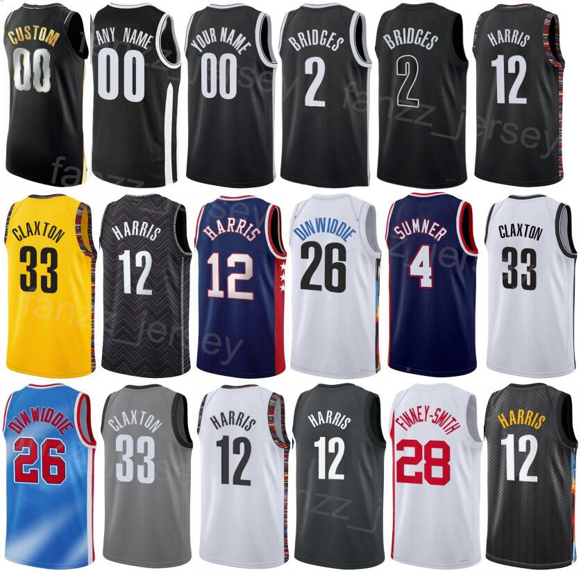 Print Basketball Cam Thomas Jerseys 24 Men Youth Women Terance Mann 14 Cameron Johnson 2 DAngelo Russell 1 Drew Timme 26 Keon Johnson 45 Nic Claxton