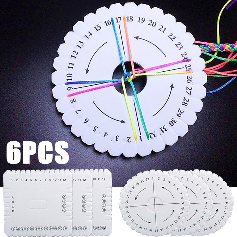 TEMU Knitting Tools, Diy Fine Beading, Suitable For Diy Lovers, Knitting Rope Bracelet Auxiliary Tools