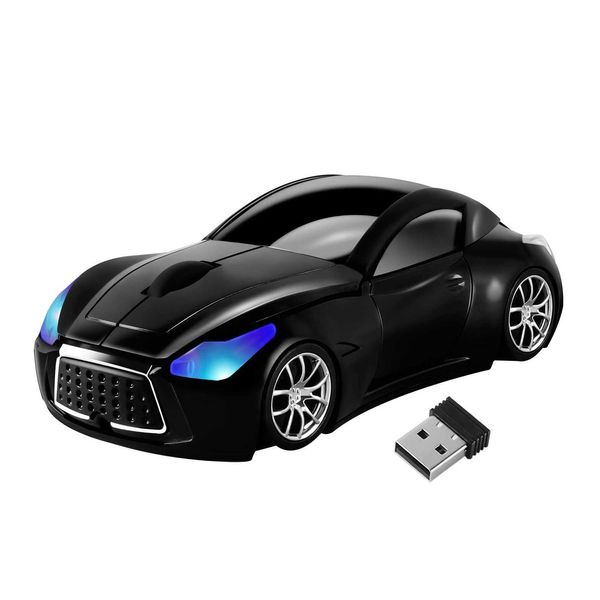 2.4G Wireless Mouse Mini lnfiniti Sports Car Design Ergonomic Optical Mause Portable USB Gamer Gift Mice For PC LaptopLX241024