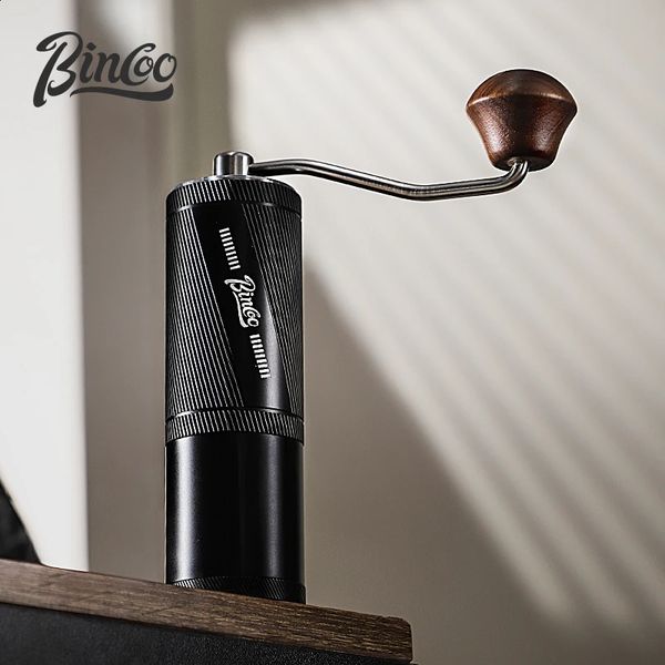 Bincoo Traveler SM10 Hand Bean Grinder with screen Coffee Utensil Small portable hand grinder for flushing home 241224