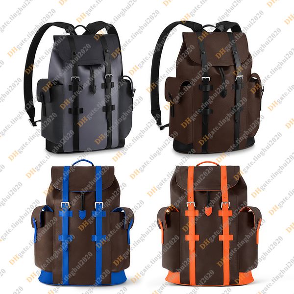 Men Fashion Casual Designe Luxury Christopher MM Backpack Schoolbag Rucksack Packsacks TOP Mirror Quality M45419 M43735 N41379 M46813 M46814
