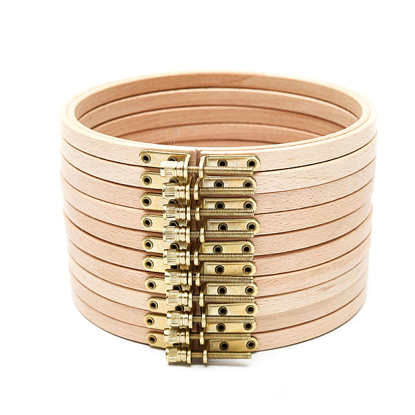 Wood Cross Stitch Embroidery Hoops