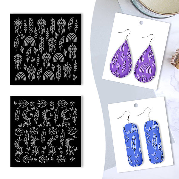 Acrylic Clay Texture Boards