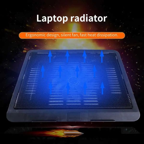 Laptop Cooling Pads Laptop Cooler Silent Wind Speed Adjustable Laptop Cooler Pad Portable Gaming Laptop Cooler Notebook Cooling Pad for Offi