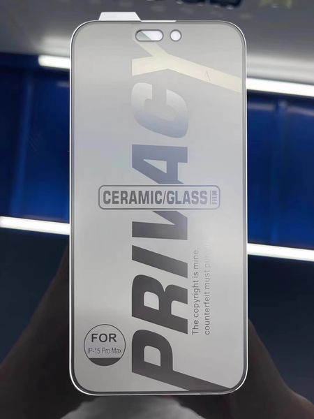 10pcs-lot Full Glue Full Cover Privacy Screen Protector For Apple iPhone 16 16promax 15 14 13 Pro XR XS Max Edge For X 12 Mini 11 Pro Max Pe