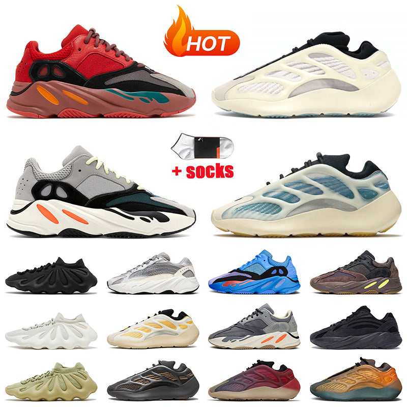 Top Quality Fashion Solid Grey Designer Sports Shoes Women Mens Mesh Jogging Walking Trainers Cream White Black Vanta Magnet Mauve Inertia Salt Blue
